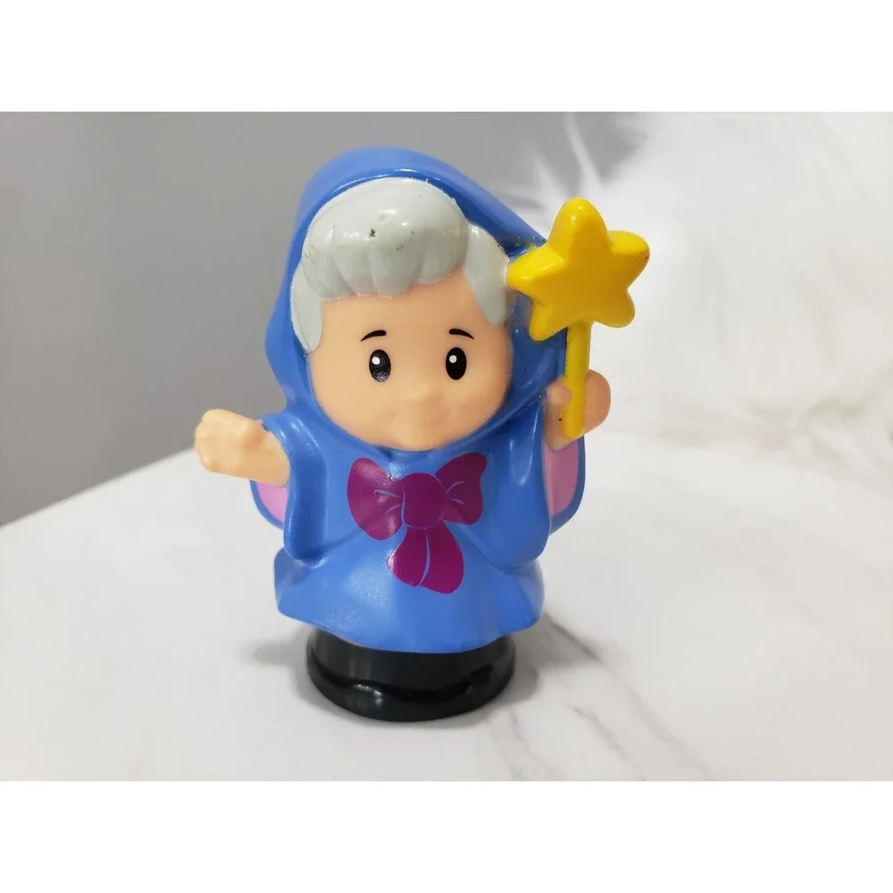 Fisher-Price Little People Disney Princess Cinderella Fairy Godmother w/Wand